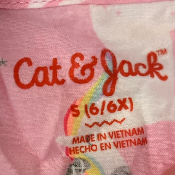 Cat & Jack Girls Tunic Swim Coverup Size S (6/6x) - Picture 2 of 3